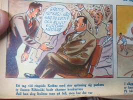 Rekord-magasinet 1947  II nr 24-47 puolivuosikerta, sisältö urheilua, kertomuksia, ajanvietettä, artikkelissa mm. Emil Zatopek, Elis Ask, Matti Järvinen...