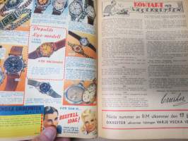 Rekord-magasinet 1947  II nr 24-47 puolivuosikerta, sisältö urheilua, kertomuksia, ajanvietettä, artikkelissa mm. Emil Zatopek, Elis Ask, Matti Järvinen...
