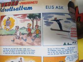 Rekord-magasinet 1947  II nr 24-47 puolivuosikerta, sisältö urheilua, kertomuksia, ajanvietettä, artikkelissa mm. Emil Zatopek, Elis Ask, Matti Järvinen...