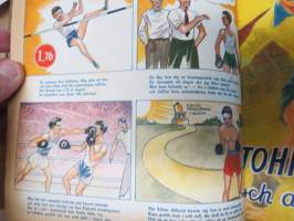 Rekord-magasinet 1947  II nr 24-47 puolivuosikerta, sisältö urheilua, kertomuksia, ajanvietettä, artikkelissa mm. Emil Zatopek, Elis Ask, Matti Järvinen...