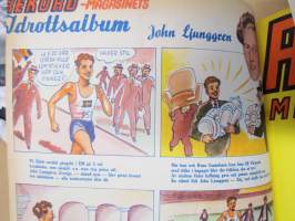 Rekord-magasinet 1947  II nr 24-47 puolivuosikerta, sisältö urheilua, kertomuksia, ajanvietettä, artikkelissa mm. Emil Zatopek, Elis Ask, Matti Järvinen...