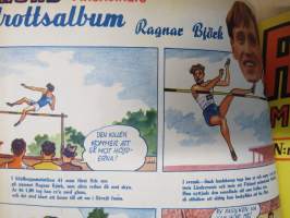 Rekord-magasinet 1947  II nr 24-47 puolivuosikerta, sisältö urheilua, kertomuksia, ajanvietettä, artikkelissa mm. Emil Zatopek, Elis Ask, Matti Järvinen...