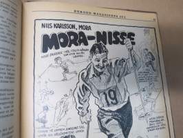 Rekord-magasinet 1947  II nr 24-47 puolivuosikerta, sisältö urheilua, kertomuksia, ajanvietettä, artikkelissa mm. Emil Zatopek, Elis Ask, Matti Järvinen...