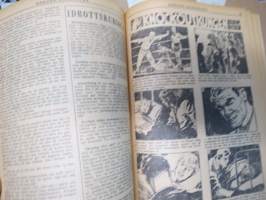 Rekord-magasinet 1947  II nr 24-47 puolivuosikerta, sisältö urheilua, kertomuksia, ajanvietettä, artikkelissa mm. Emil Zatopek, Elis Ask, Matti Järvinen...