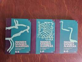 Suomen sanojen alkuperä 1-3 Etymologinen sanakirja