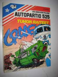 Autopartio 525 nro 9, Tuhon raiteet