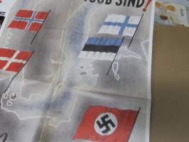 Leegion kutsub sind! Ühises voitluses ühine vöit! - Sodan lehdet dokumentti 33 -juliste, uustuotantoa / poster, reprint