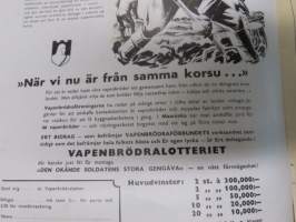 Helsingfors Journalen (Månadsrevyn) 1941 nr 2 Februari -bilaga till Helsingfors Journalen; Birgit Kronström i Suomi-Filmis "Poretta", Georg Schnéevoigt dirigent till