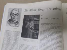 Helsingfors Journalen (Månadsrevyn) 1941 nr 2 Februari -bilaga till Helsingfors Journalen; Birgit Kronström i Suomi-Filmis "Poretta", Georg Schnéevoigt dirigent till