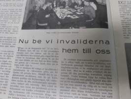 Helsingfors Journalen (Månadsrevyn) 1941 nr 2 Februari -bilaga till Helsingfors Journalen; Birgit Kronström i Suomi-Filmis "Poretta", Georg Schnéevoigt dirigent till