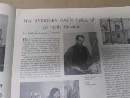 Helsingfors Journalen (Månadsrevyn) 1941 nr 2 Februari -bilaga till Helsingfors Journalen; Birgit Kronström i Suomi-Filmis "Poretta", Georg Schnéevoigt dirigent till