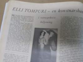 Helsingfors Journalen (Månadsrevyn) 1941 nr 2 Februari -bilaga till Helsingfors Journalen; Birgit Kronström i Suomi-Filmis "Poretta", Georg Schnéevoigt dirigent till