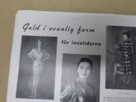 Helsingfors Journalen (Månadsrevyn) 1941 nr 2 Februari -bilaga till Helsingfors Journalen; Birgit Kronström i Suomi-Filmis "Poretta", Georg Schnéevoigt dirigent till
