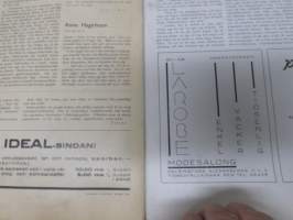 Helsingfors Journalen (Månadsrevyn) 1941 nr 2 Februari -bilaga till Helsingfors Journalen; Birgit Kronström i Suomi-Filmis "Poretta", Georg Schnéevoigt dirigent till