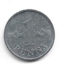 1 penni  1970  Al