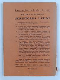 Scriptores Latini I - Sanasto ja selityksiä Ciceron kirjeisiin / Ciceronis epistulae - vocabularium cum interpretationibus