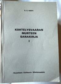 Kiihtelysvaaran murteen sanakirja  1-10