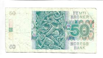 Norja 50 kruunua 1989 seteli