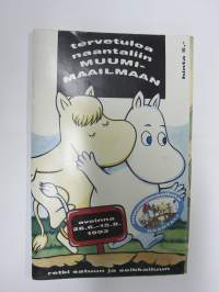 Tervetuloa Naantaliin Muumimaailmaan 26.6-15.8.1993 -opaskirja / guide book to Naantali Moomin world