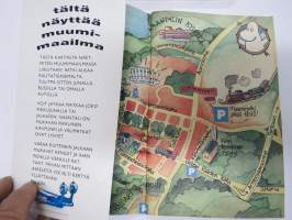 Tervetuloa Naantaliin Muumimaailmaan 26.6-15.8.1993 -opaskirja / guide book to Naantali Moomin world