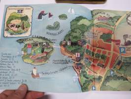 Tervetuloa Naantaliin Muumimaailmaan 26.6-15.8.1993 -opaskirja / guide book to Naantali Moomin world
