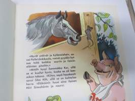 Eläinten pidot - WSOY  Kultainen koti -sarjaa, teksti Martti Haavio, kuvitus R. Kivit