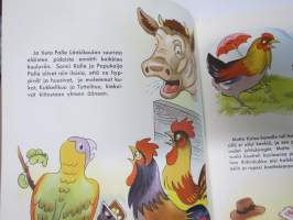 Eläinten pidot - WSOY  Kultainen koti -sarjaa, teksti Martti Haavio, kuvitus R. Kivit