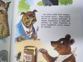 Eläinten pidot - WSOY  Kultainen koti -sarjaa, teksti Martti Haavio, kuvitus R. Kivit