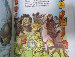 Eläinten pidot - WSOY  Kultainen koti -sarjaa, teksti Martti Haavio, kuvitus R. Kivit