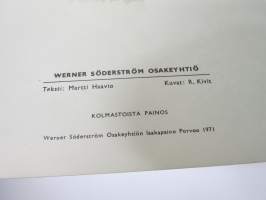 Eläinten pidot - WSOY  Kultainen koti -sarjaa, teksti Martti Haavio, kuvitus R. Kivit