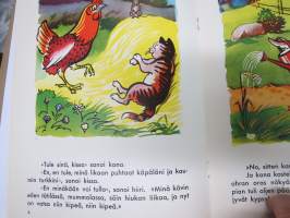 Kanan ohrapelto - WSOY  Kultainen koti -sarjaa, teksti E. Enno, suomeksi mukaillut Martti Haavio, kuvitus R. Kivit