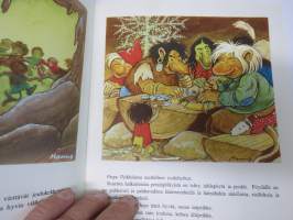 Peikkojen joulu - WSOY  Kultainen koti -sarjaa, teksti Z. Topeliuksen sadun mukaan kertonut Matti Kuusi, kuvitus Lauri Manninen