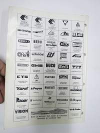 Pirelli ajoneuvohihnat  1993 -kuvasto / tuoteluettelo