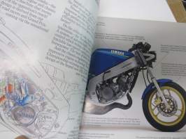 Yamaha TZR125 moottoripyörä -myyntiesite, engalnninkielinen