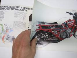 Yamaha RD350LC moottoripyörä -myyntiesite, engalnninkielinen