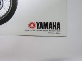 Yamaha DT125LC moottoripyörä -myyntiesite, engalnninkielinen