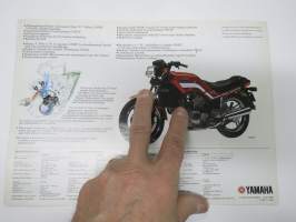 Yamaha XZ550S moottoripyörä -myyntiesite, engalnninkielinen
