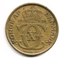 Tanska 1 krone 1926  - ulkomainen kolikko