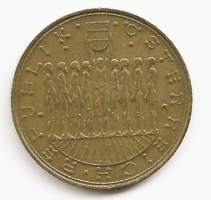 Itävalta 20 šilling 1981 ulkomainen kolikko