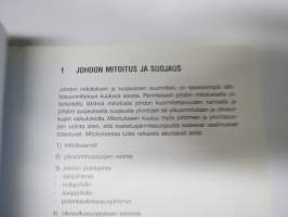 Johdon mitoitus ja suojaus
