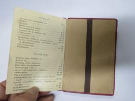 Suomen Ammattiyhdistysten Keskusliitto SAK / Suomen Metallityöväen Liitto ry jäsenkirja 1937