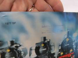 MÄRKLIN 1977 SF -suomenkielinen kuvasto / tuoteluettelo