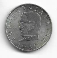 1000  markkaa  1960 hopeaa