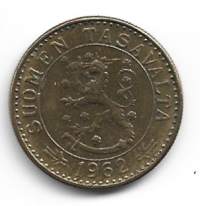 20   markkaa  1962