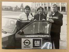 Henri Toivonen ja Ari Vatanen ralli -valokuva / rally photo