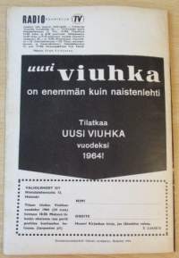 Radio Kuuntelija TV N:o 3 1964