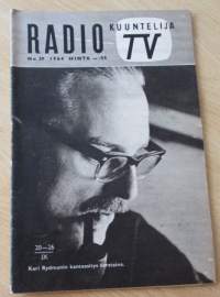Radio Kuuntelija TV N:o 39 1964