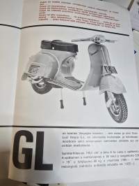 Vespa 90, GL ja SS myyntiesite 1965