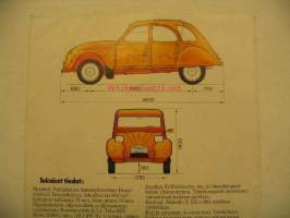 Citroen 2CV6 vm. 1976 myyntiesite