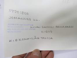 Johannes, Karjala -  Museoviraston arkistoista tilatut kopiot -valokuvat 5 kpl; Rokkalan lasitehtaan rauniot, Kaijala - Sepänkoski, Rokkalanjoen silta, Kirkonkylä